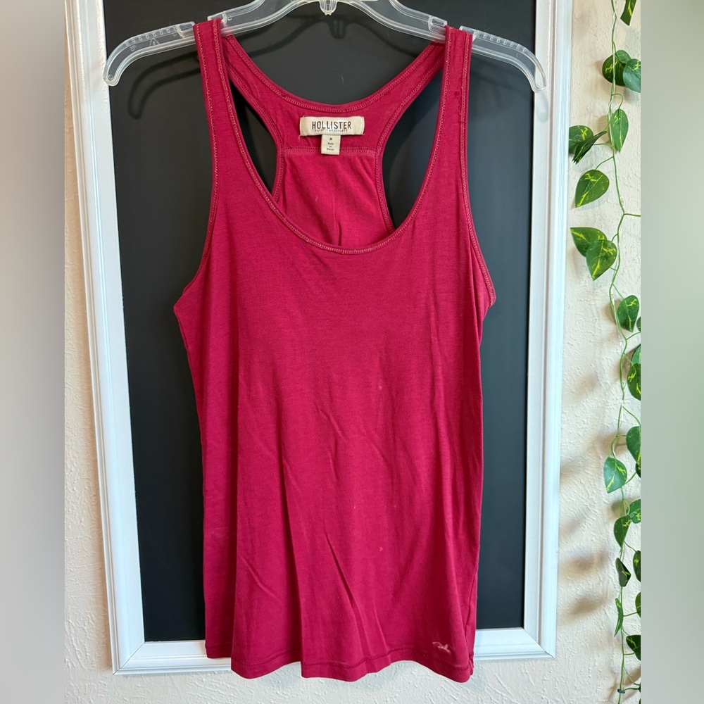 Hollister Vintage Y2K Fuchsia Sleeveless Top